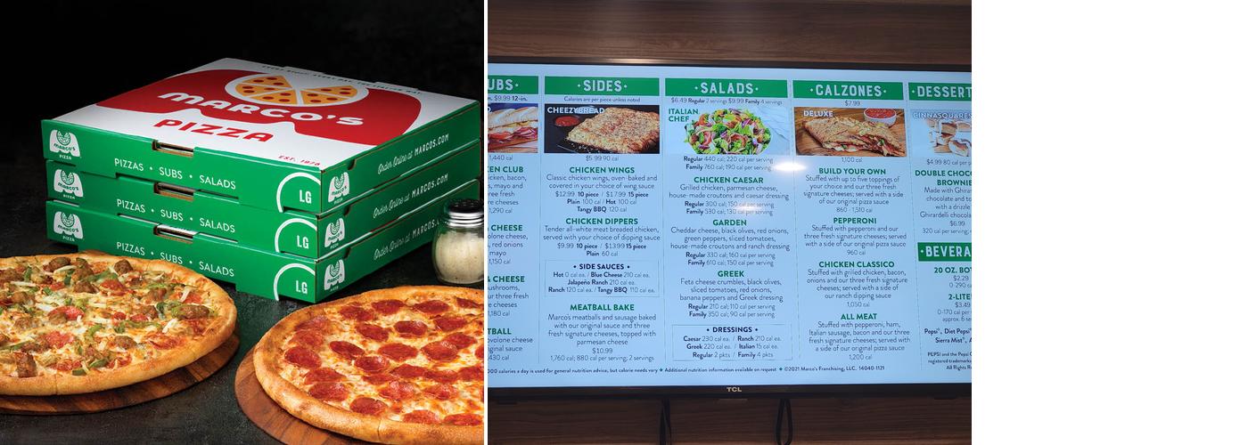 Marco's Pizza Menu