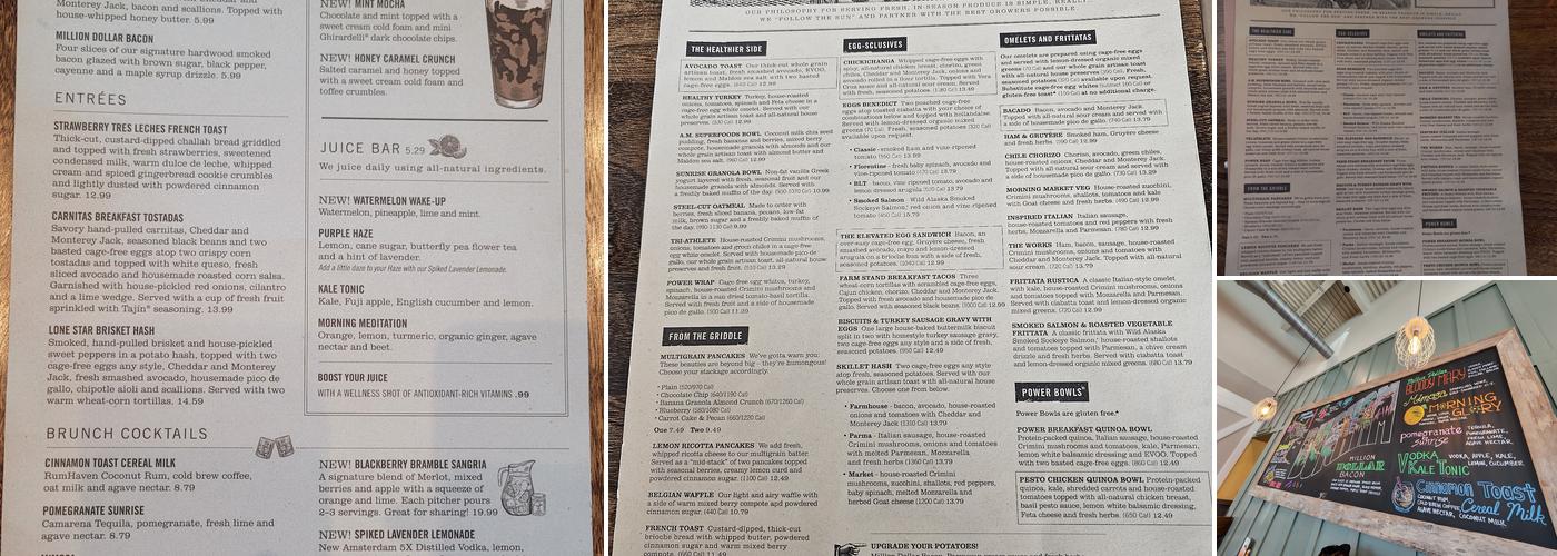 First Watch Menu