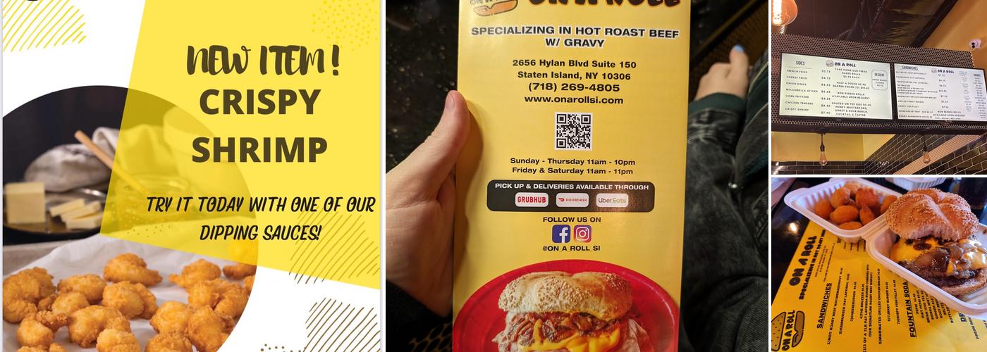On A Roll Menu