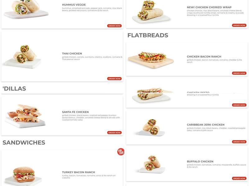 Tropical Smoothie Cafe Menu