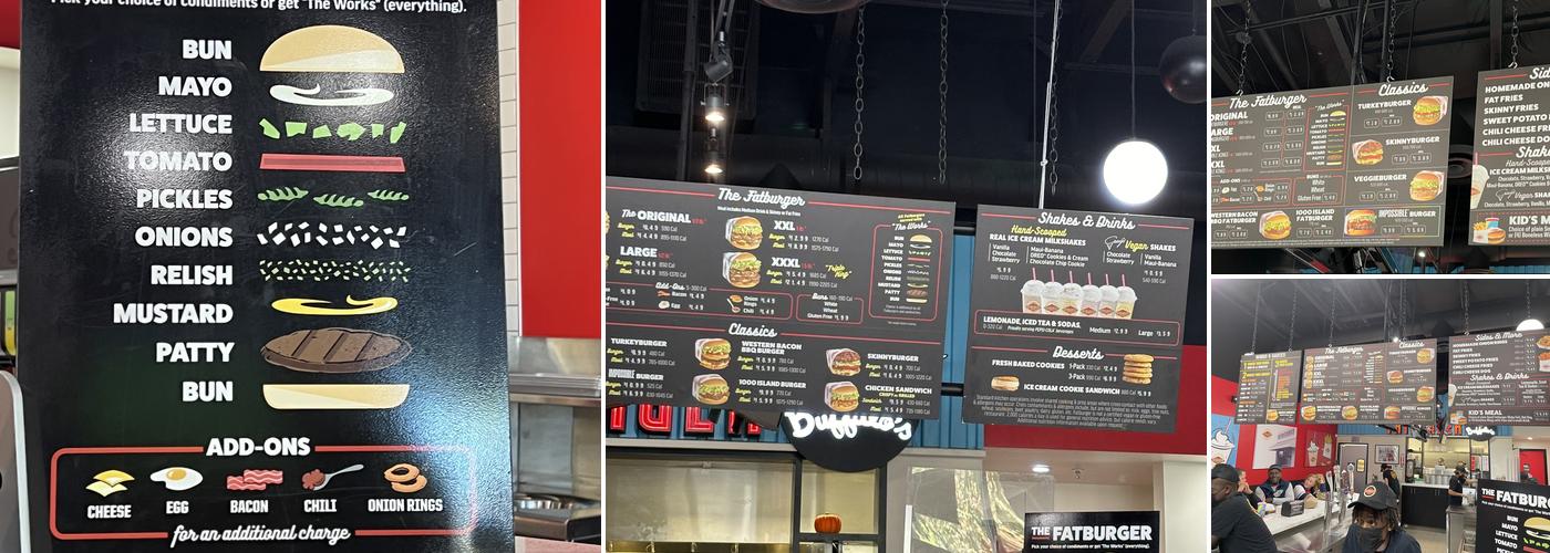 Fatburger & Buffalo's Express Menu