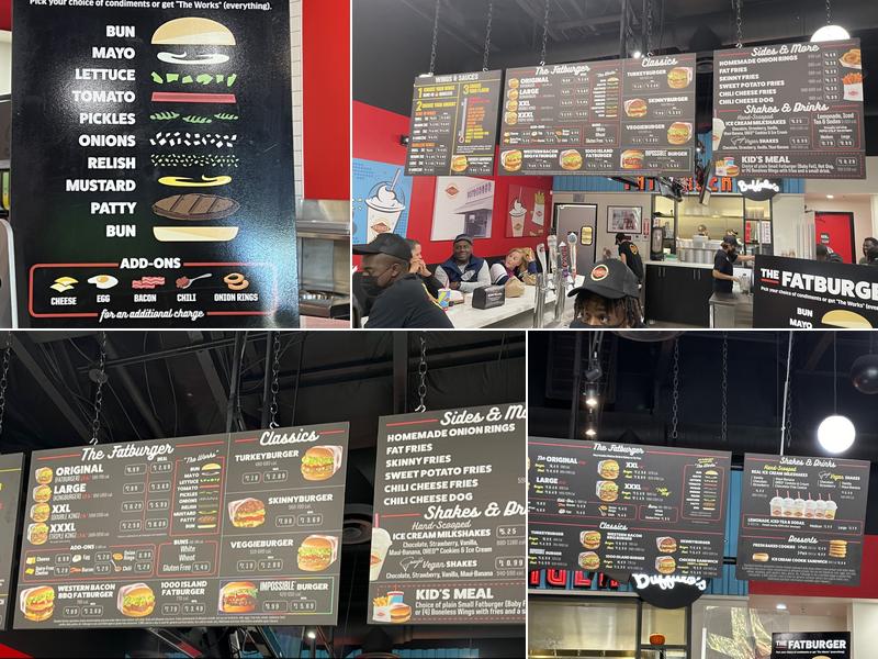 Fatburger & Buffalo's Express Menu