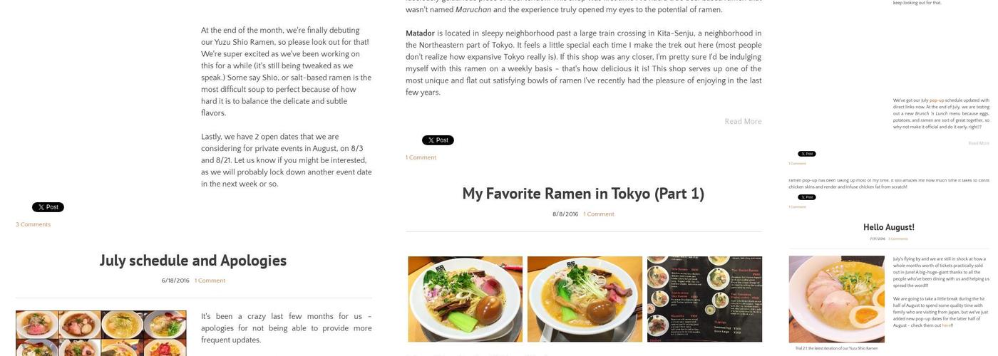 Noodle in a Haystack Menu