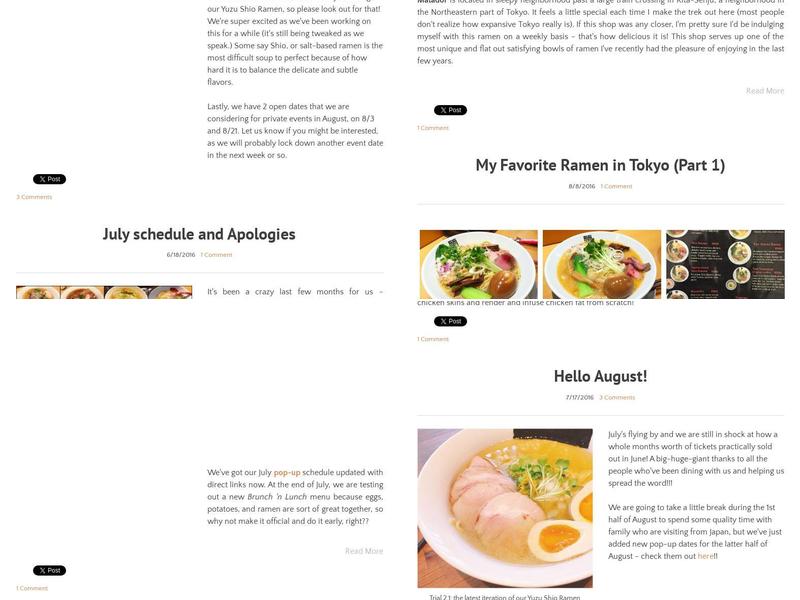 Noodle in a Haystack Menu