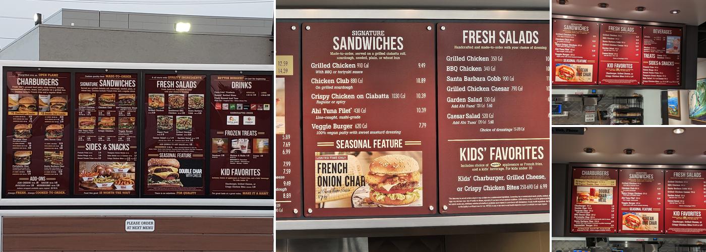 The Habit Burger Grill Menu