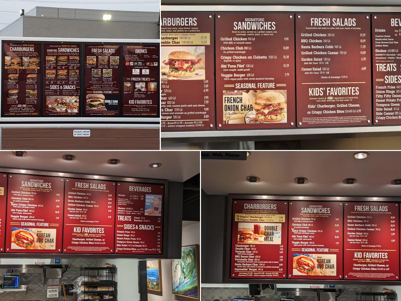 The Habit Burger Grill Menu