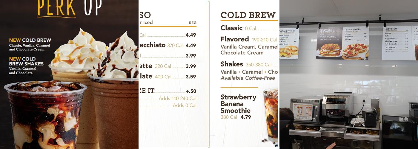 Einstein Bros. Bagels Express Menu