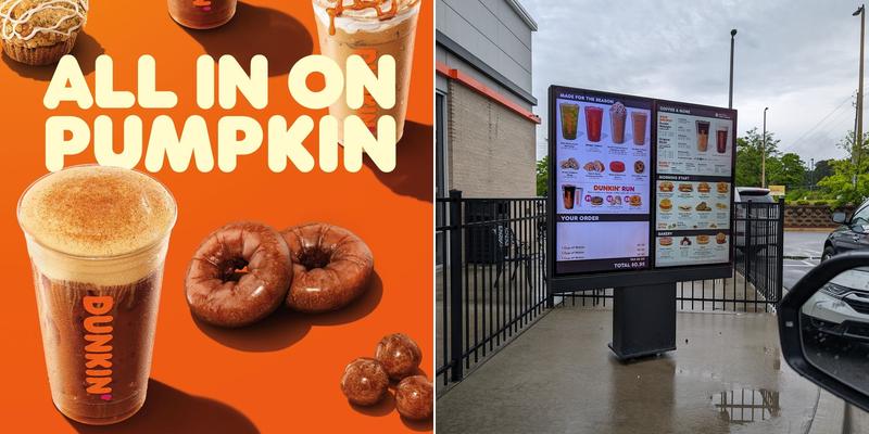 Dunkin' Menu