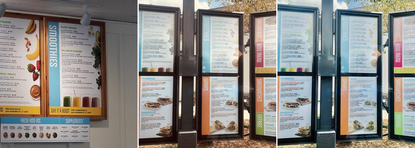 Tropical Smoothie Cafe Menu