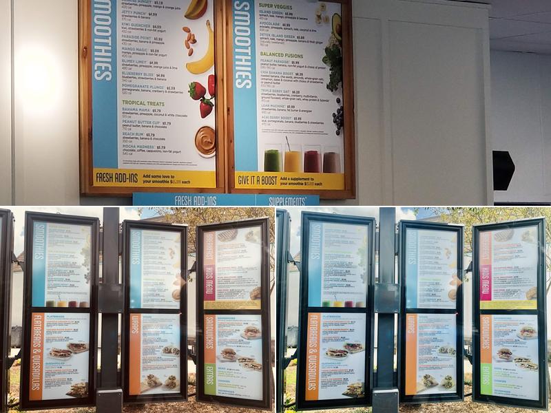 Tropical Smoothie Cafe Menu