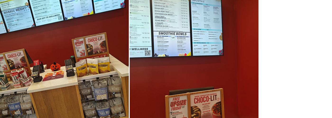 Smoothie King Menu