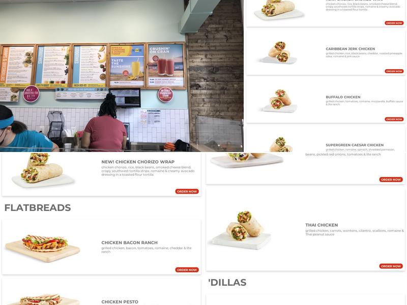 Tropical Smoothie Cafe Menu