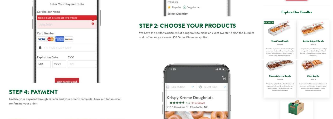 Krispy Kreme Menu