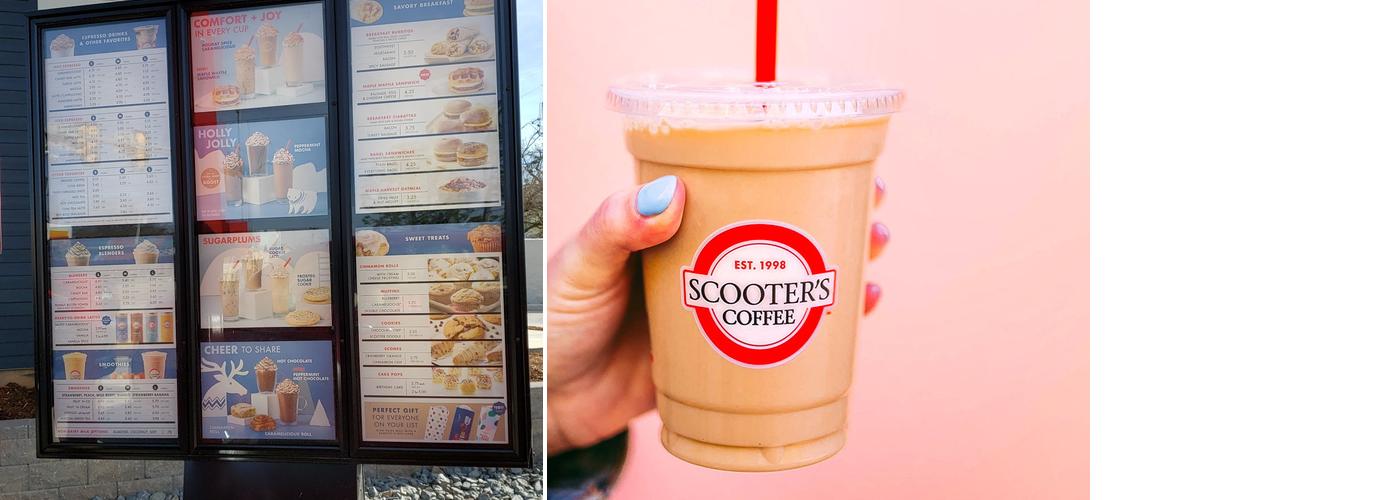 Scooter's Coffee Menu