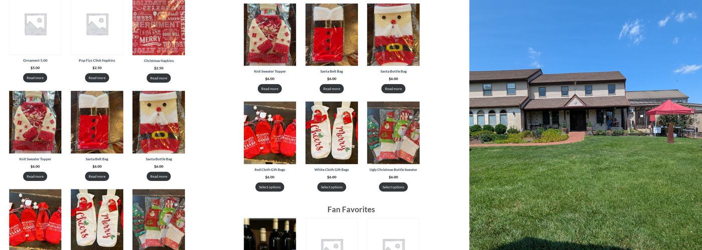 Buckingham Valley Vineyards Menu