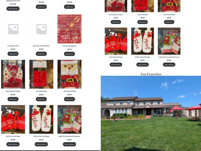 Buckingham Valley Vineyards Menu