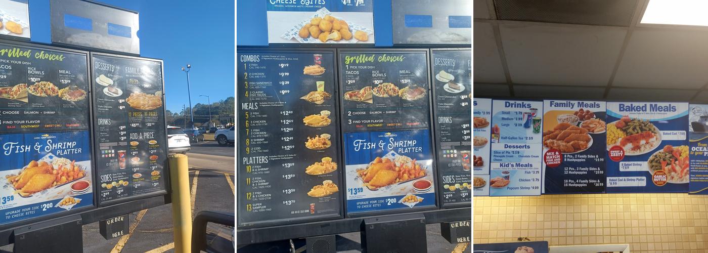Long John Silver's (70239) Menu