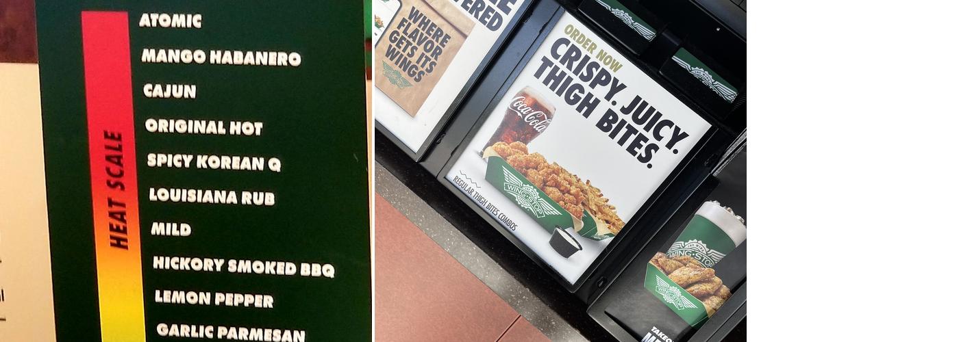 Wingstop Menu
