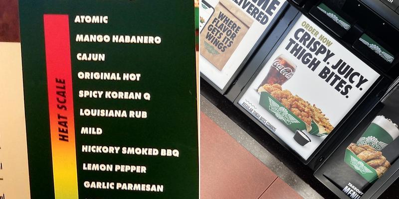 Wingstop Menu