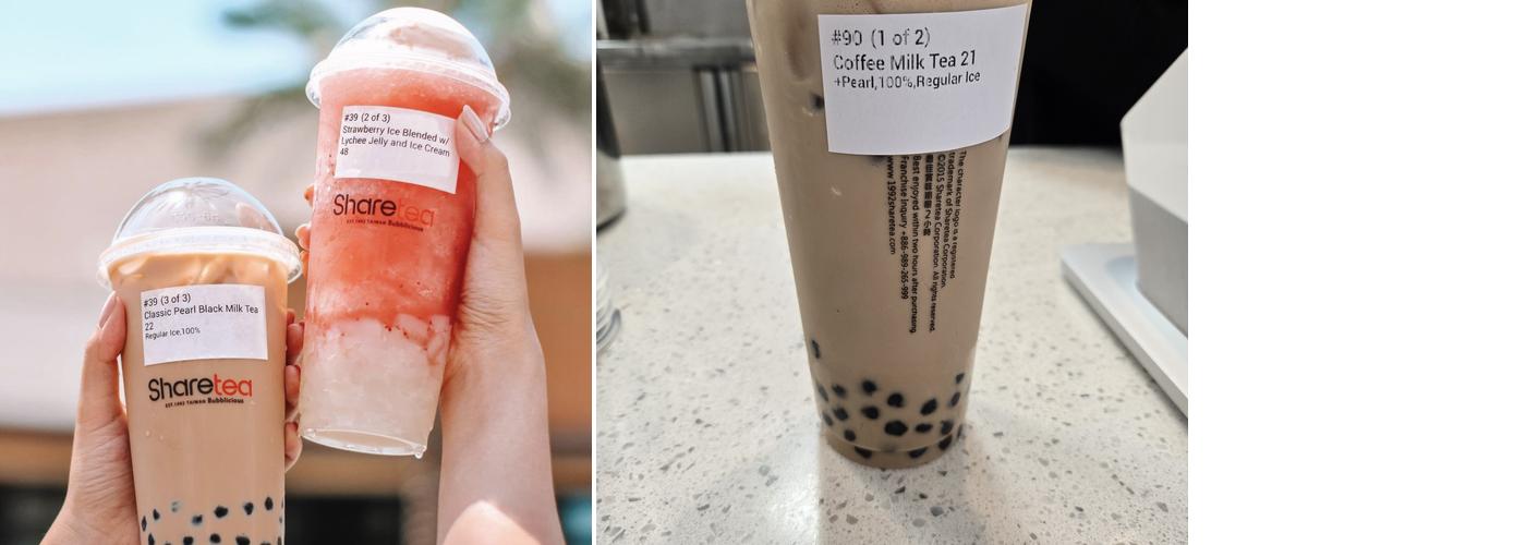 Sharetea Menu