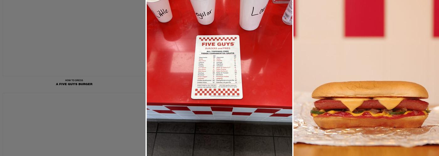 Five Guys Menu