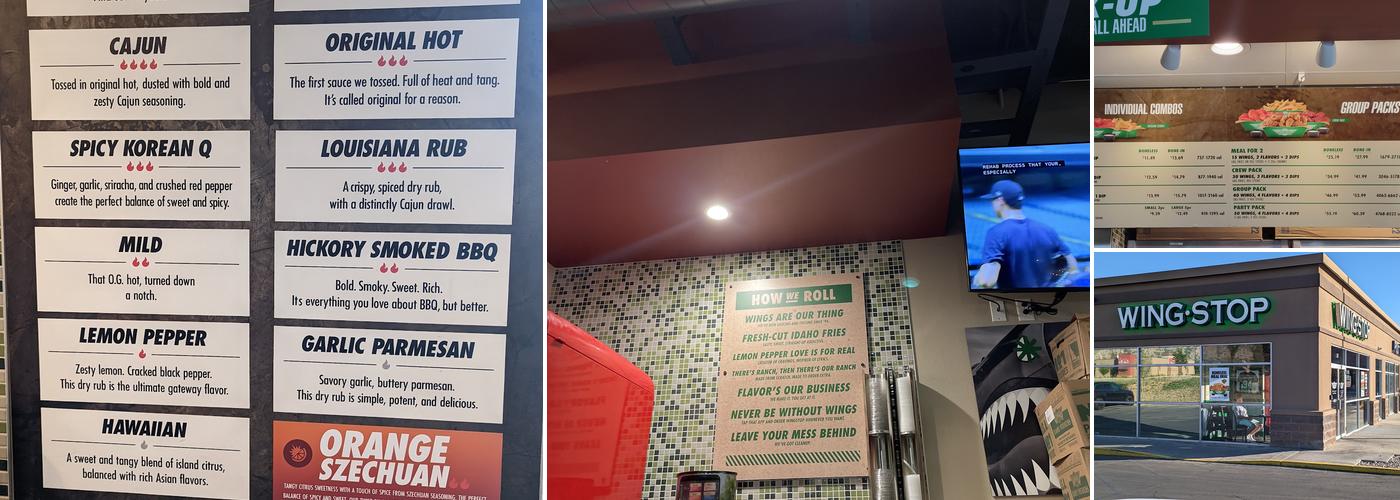 Wingstop Menu