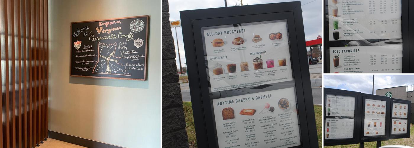 Starbucks Menu