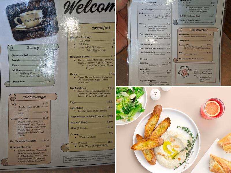 Driftless Coffee Co Menu