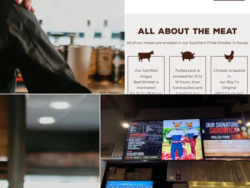 Big T's BBQ & Smokehouse Menu