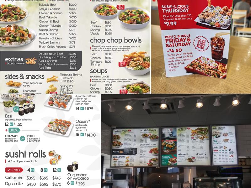 Edo Japan - Cranbrook - Sushi and Grill Menu