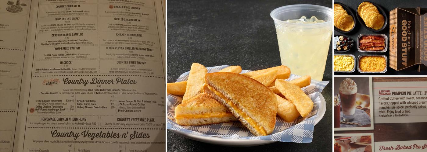 Cracker Barrel Old Country Store Menu