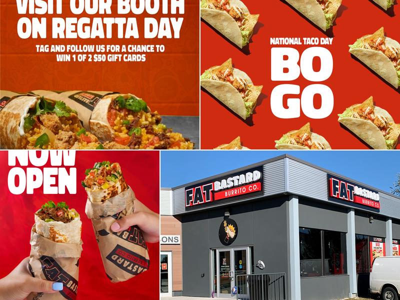 Fat Bastard Burrito Co. 2762 Princess St #2, Kingston