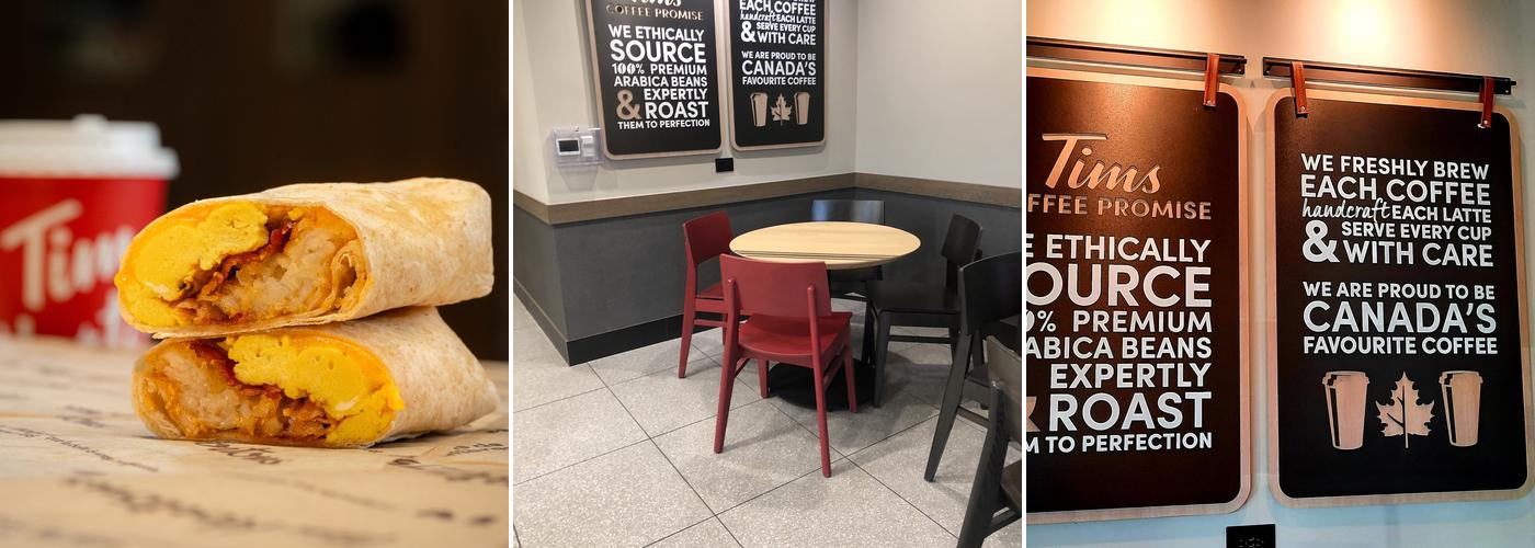 Tim Hortons Menu