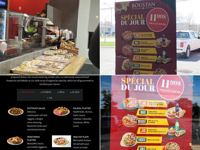 Restaurant Boustan Menu