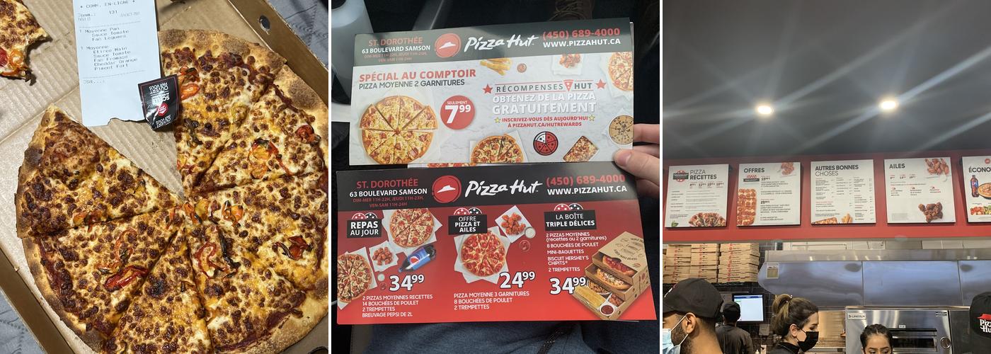 Pizza Hut Menu
