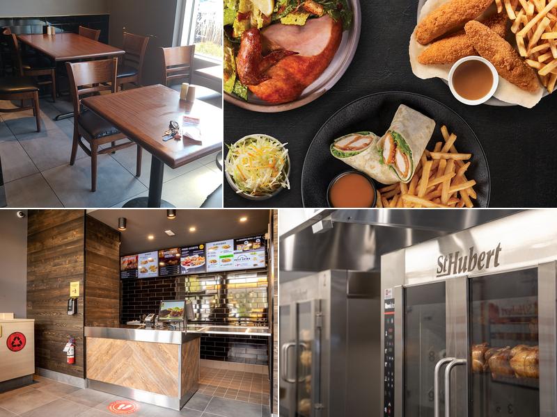 Comptoir pour emporter et livraison St-Hubert
