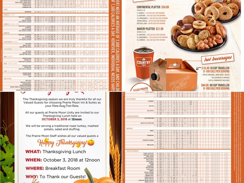Country Style Menu