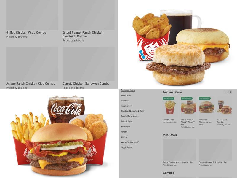 Wendy's Menu