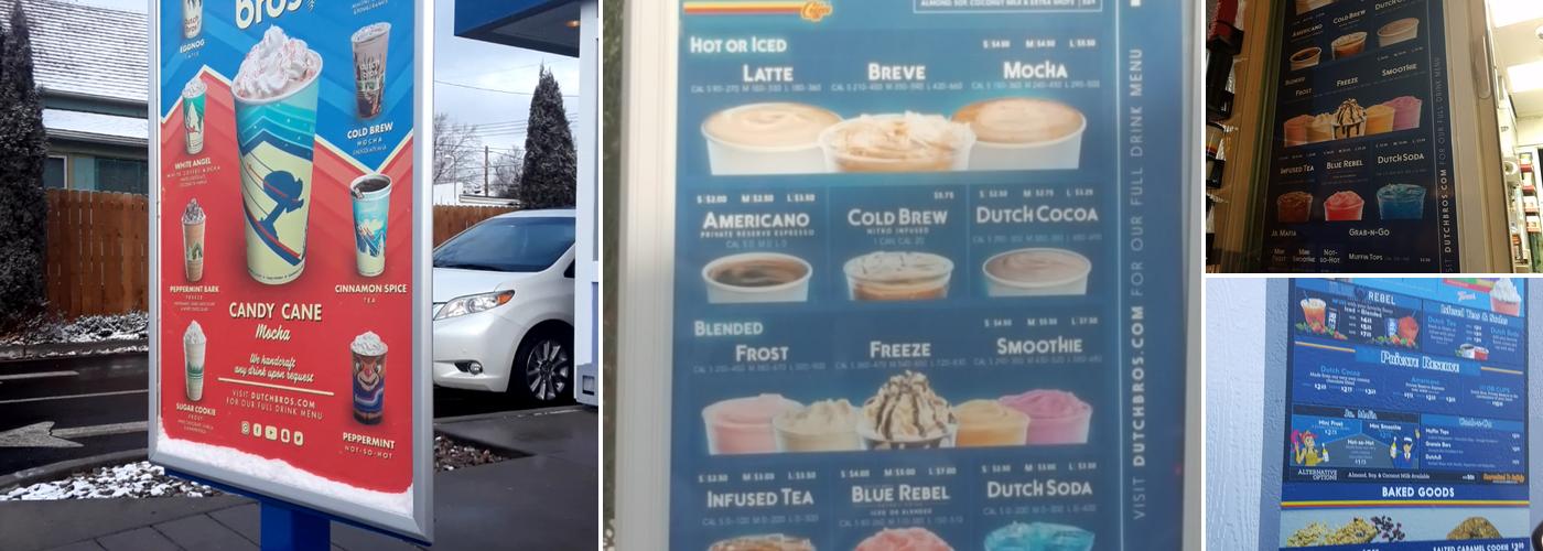 Dutch Bros Coffee Menu