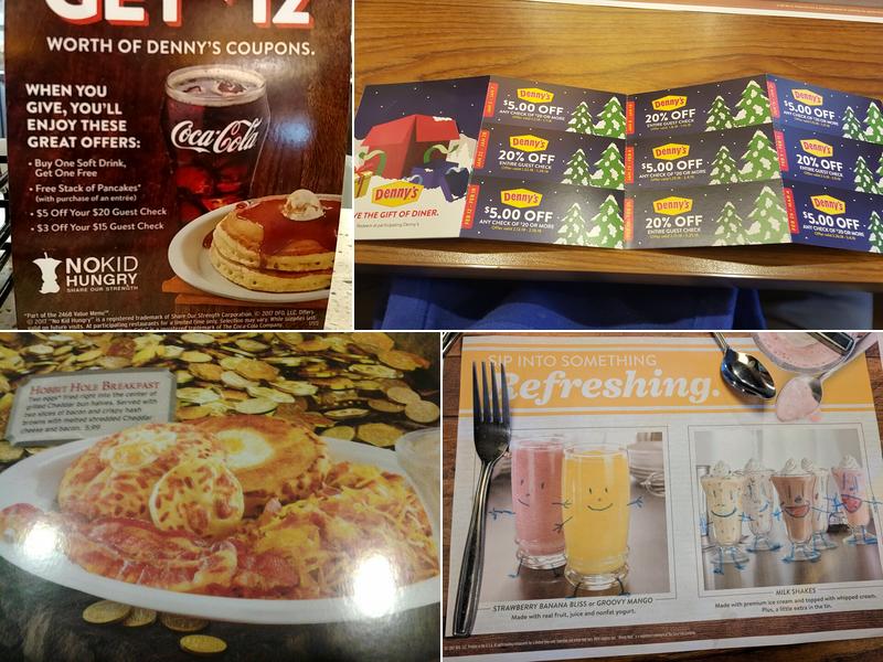 Denny's Menu