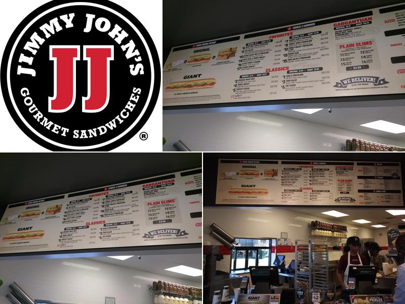 Jimmy John's Menu
