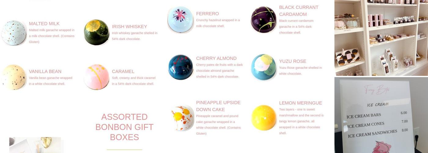 Fancy Bites by Nancy Menu