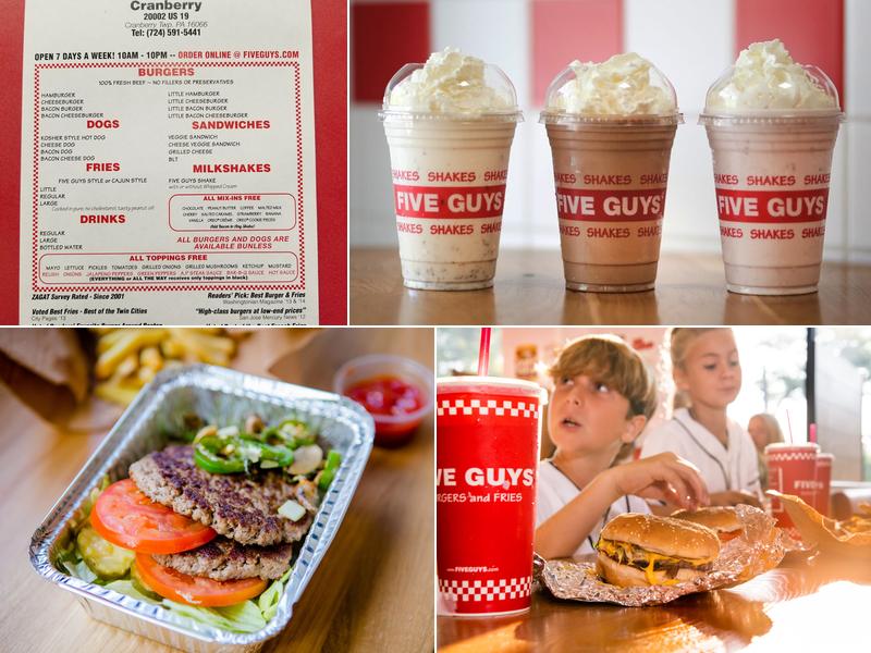 Five Guys Menu