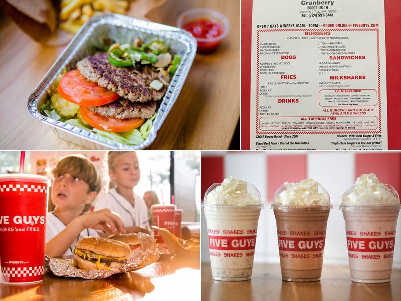 Five Guys Menu