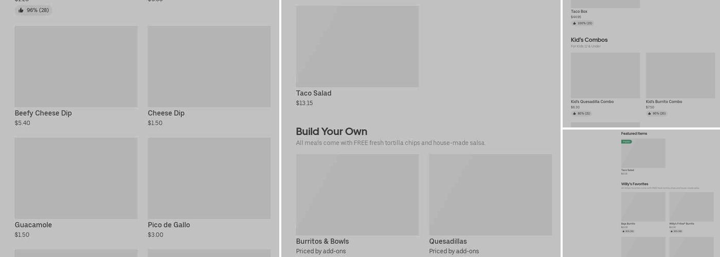 Starbucks Menu