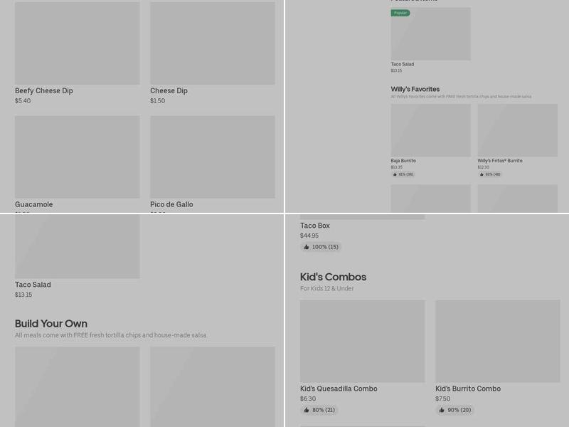 Starbucks Menu