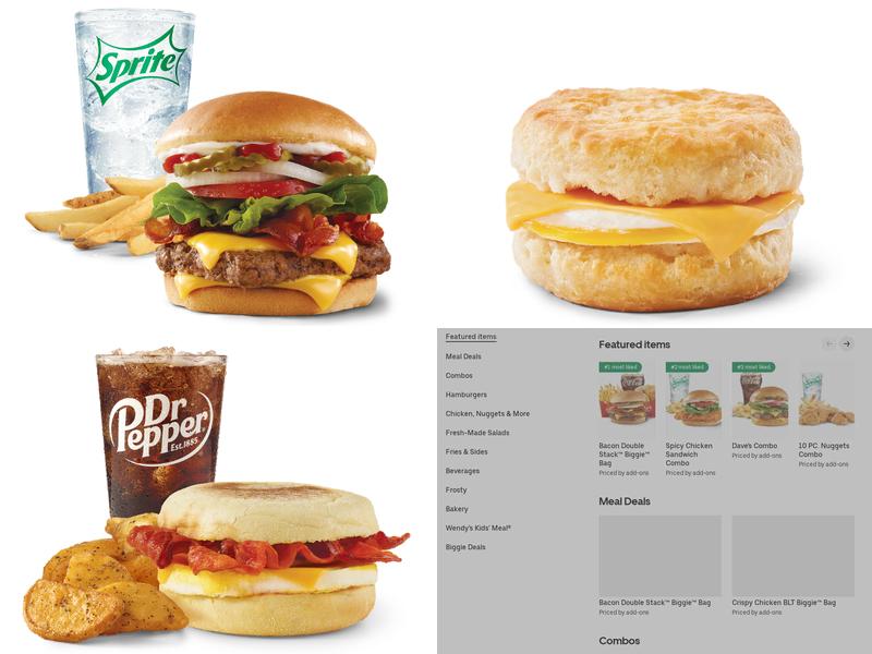 Wendy's Menu