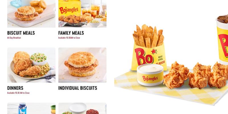 Bojangles Menu