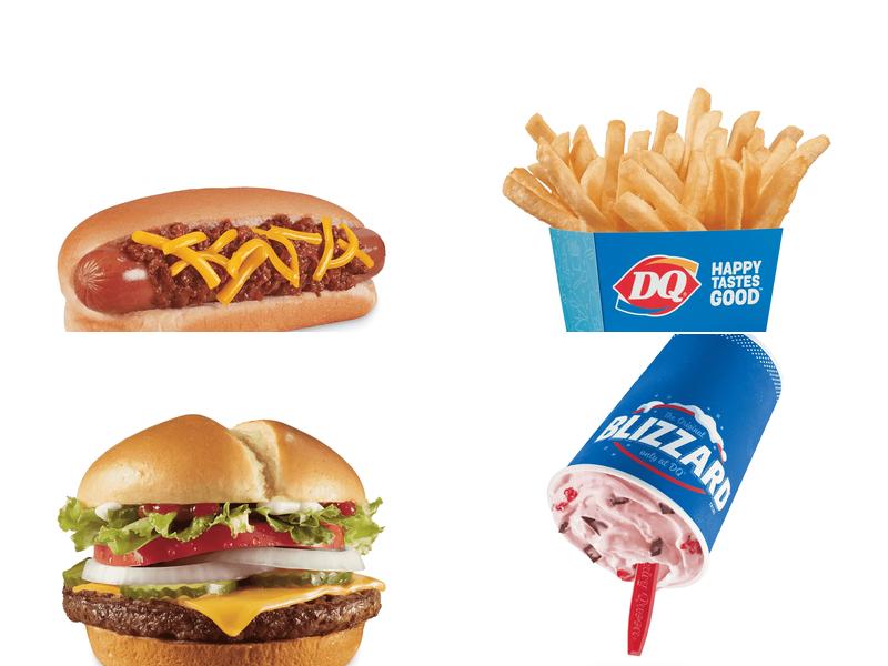 Dairy Queen Grill & Chill Menu