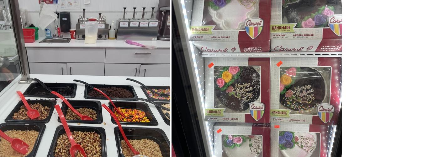 Carvel Menu